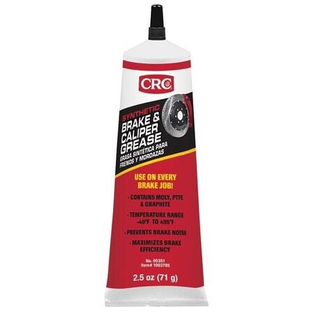 Crc Brake Caliper Synthetic Grease, 2.5 Wt Oz 5351